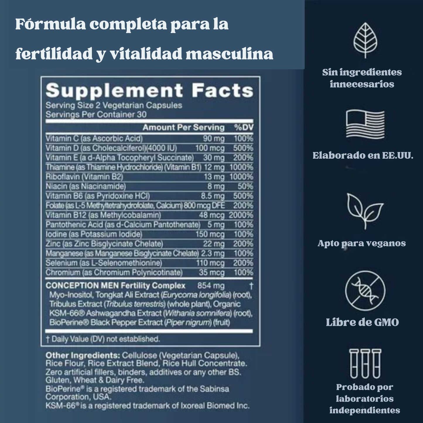 Conception For Him Fertilidad Masculina
