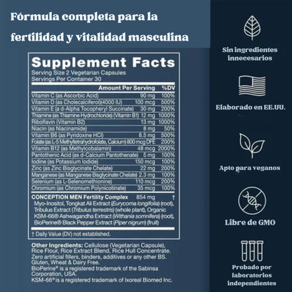 Conception For Him Fertilidad Masculina